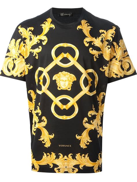 versace tshirt mann|Versace long sleeve shirt men.